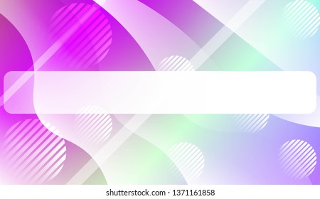 Futuristic Color Design Geometric Wave Shape, Lines, Circle. Dynamic shapes composition for landing page. For Your Design Wallpaper, Presentation, Banner, Flyer, Cover Page. Vector Illustration.