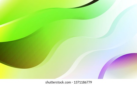 Futuristic Color Design Geometric Wave Shape. For Flyer, Brochure, Booklet And Websites Design Vector Illustration with Color Gradient