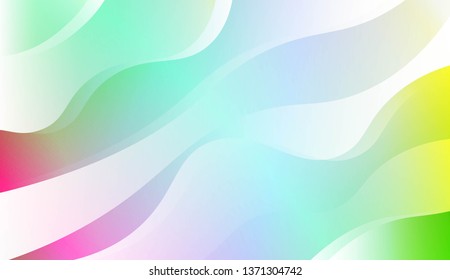 Futuristic Color Design Geometric Wave Shape. For Template Cell Phone Backgrounds. Vector Illustration with Color Gradient