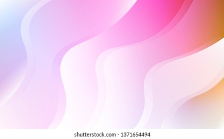 Futuristic Color Design Geometric Wave Shape. For Flyer, Brochure, Booklet And Websites Design Vector Illustration with Color Gradient
