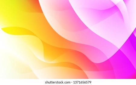 Futuristic Color Design Geometric Wave Shape. For Template Cell Phone Backgrounds. Vector Illustration with Color Gradient