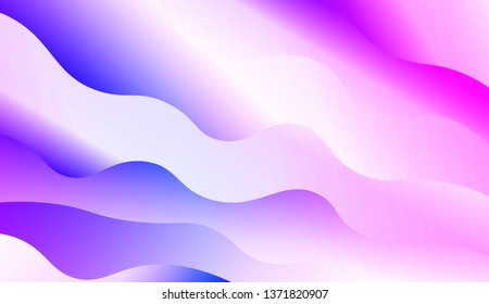 Futuristic Color Design Geometric Wave Shape. For Business Presentation Wallpaper, Flyer, Cover. Vector Illustration with Color Gradient