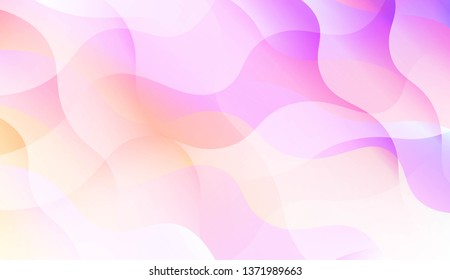 Futuristic Color Design Geometric Wave Shape, Lines. For Your Design Wallpapers Presentation. Vector Illustration with Color Gradient