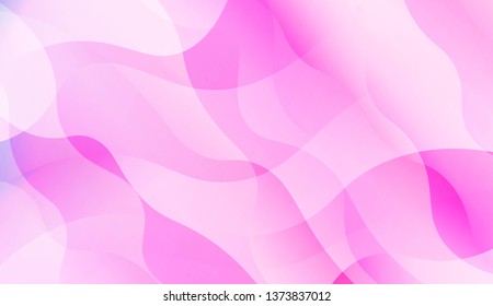 Futuristic Color Design Geometric Wave Shape, Lines. For Your Design Wallpapers Presentation. Vector Illustration with Color Gradient
