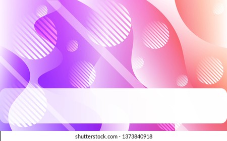 Futuristic Color Design Geometric Wave Shape, Lines, Circle. Dynamic shapes composition for landing page. For Your Design Wallpaper, Presentation, Banner, Flyer, Cover Page. Vector Illustration.