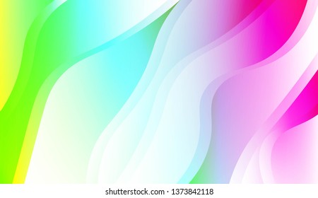 Futuristic Color Design Geometric Wave Shape. For Template Cell Phone Backgrounds. Vector Illustration with Color Gradient