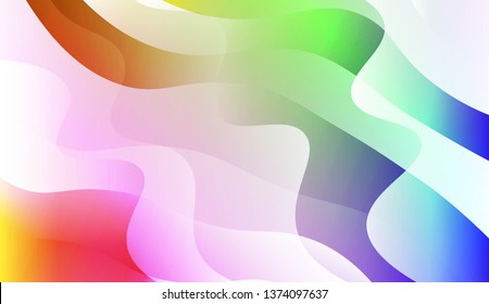 Futuristic Color Design Geometric Wave Shape. For Template Cell Phone Backgrounds. Vector Illustration with Color Gradient