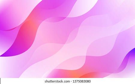 Futuristic Color Design Geometric Wave Shape. For Template Cell Phone Backgrounds. Vector Illustration with Color Gradient