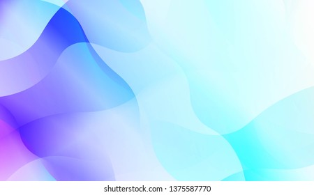 Futuristic Color Design Geometric Wave Shape, Lines. For Your Design Wallpapers Presentation. Vector Illustration with Color Gradient