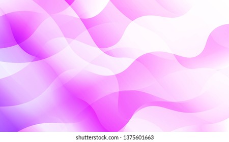Futuristic Color Design Geometric Wave Shape, Lines. For Your Design Wallpapers Presentation. Vector Illustration with Color Gradient
