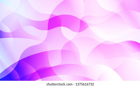 Futuristic Color Design Geometric Wave Shape, Lines. For Your Design Wallpapers Presentation. Vector Illustration with Color Gradient