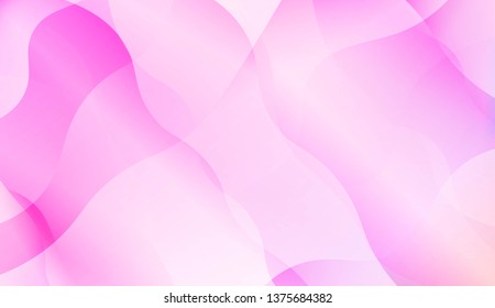 Futuristic Color Design Geometric Wave Shape, Lines. For Your Design Wallpapers Presentation. Vector Illustration with Color Gradient