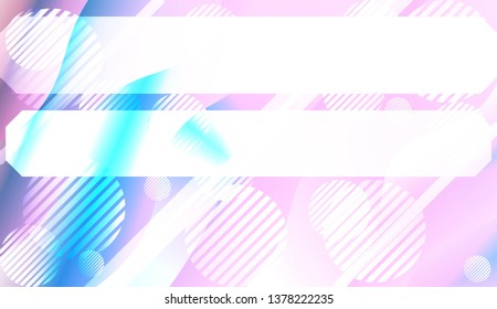 Futuristic Color Design Geometric Wave Shape, Lines, Circle. Dynamic shapes composition for landing page. For Your Banner, Flyer, Cover Page, Landing Page. Vector Illustration with Color Gradient