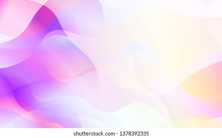 Futuristic Color Design Geometric Wave Shape, Lines. For Your Design Wallpapers Presentation. Vector Illustration with Color Gradient