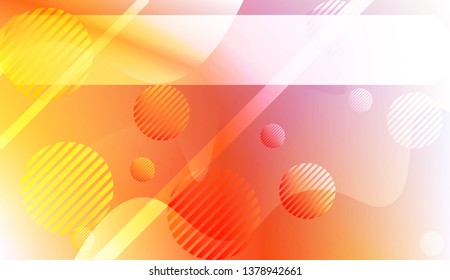 Futuristic Color Design Geometric Wave Shape, Lines, Circle. Dynamic shapes composition for landing page. For Your Banner, Flyer, Cover Page, Landing Page. Vector Illustration with Color Gradient