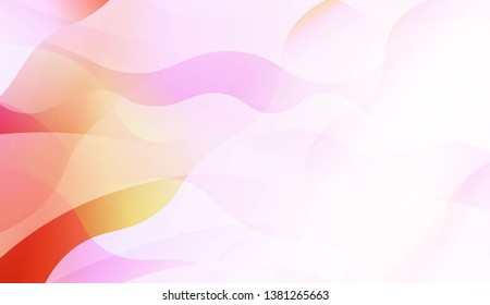 Futuristic Color Design Geometric Wave Shape, Lines. For Your Design Wallpapers Presentation. Vector Illustration with Color Gradient