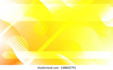Futuristic Color Design Geometric Wave Shape, Lines, Circle. Dynamic shapes composition for landing page. For Your Banner, Flyer, Cover Page, Landing Page. Vector Illustration with Color Gradient