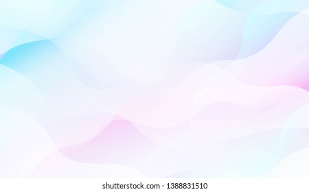 Futuristic Color Design Geometric Wave Shape, Lines. For Your Design Wallpapers Presentation. Vector Illustration with Color Gradient