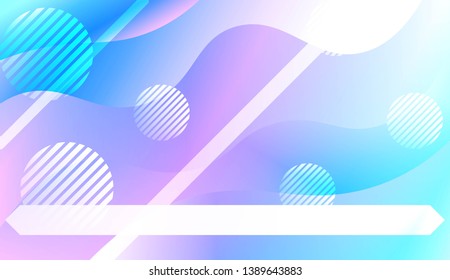 Futuristic Color Design Geometric Wave Shape, Lines, Circle. Dynamic shapes composition for landing page. For Your Banner, Flyer, Cover Page, Landing Page. Vector Illustration with Color Gradient