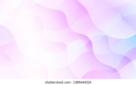Futuristic Color Design Geometric Wave Shape, Lines. For Your Design Wallpapers Presentation. Vector Illustration with Color Gradient