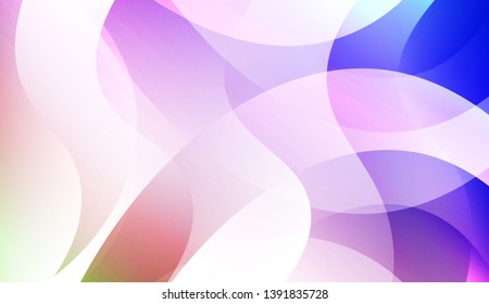 Futuristic Color Design Geometric Wave Shape. For Flyer, Brochure, Booklet And Websites Design Colorful Vector Illustration