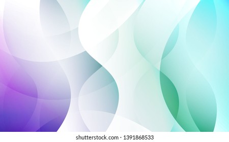 Futuristic Color Design Geometric Wave Shape. For Flyer, Brochure, Booklet And Websites Design Colorful Vector Illustration