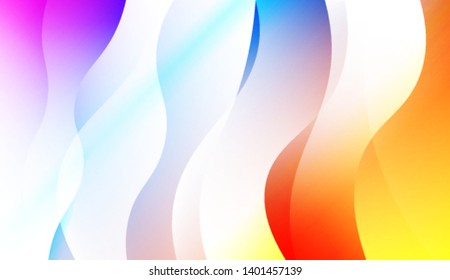 Futuristic Color Design Geometric Wave Shape. For Flyer, Brochure, Booklet And Websites Design Colorful Vector Illustration