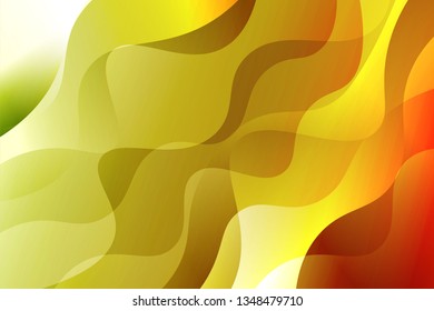 Futuristic Color Geometric Wave Shape. Creative Vector illustration. For club poster design