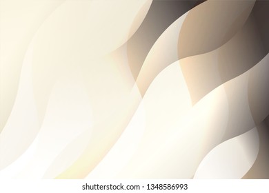 Futuristic Color Geometric Wave Shape. Creative Vector illustration. For club poster design