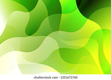 Futuristic Color Geometric Wave Shape. Creative Vector illustration. For club poster design