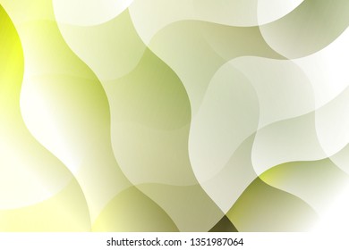 Futuristic Color Geometric Wave Shape. Creative Vector illustration. For cell phone design, print layot