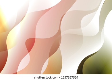 Futuristic Color Geometric Wave Shape. Creative Vector illustration. For cell phone design, print layot