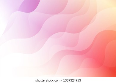 Futuristic Color Geometric Wave Shape. Creative Vector illustration. For cell phone design, print layot