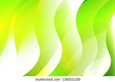 Futuristic Color Geometric Wave Shape. Creative Vector illustration. For club poster design
