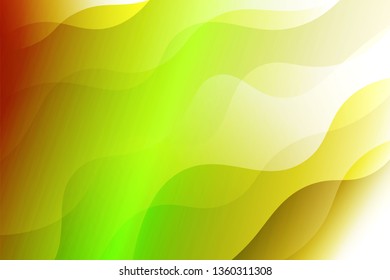 Futuristic Color Geometric Wave Shape. Creative Vector illustration. For club poster design