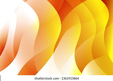 Futuristic Color Geometric Wave Shape. Creative Vector illustration. For club poster design