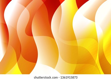 Futuristic Color Geometric Wave Shape. Creative Vector illustration. For club poster design