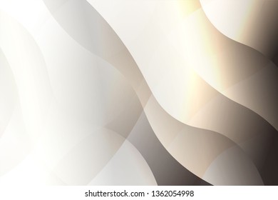Futuristic Color Geometric Wave Shape. Creative Vector illustration. For club poster design