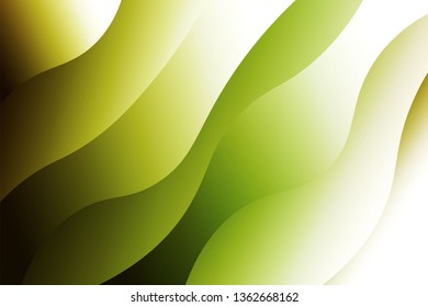 Futuristic Color Geometric Wave Shape. Creative Vector illustration. For club poster design
