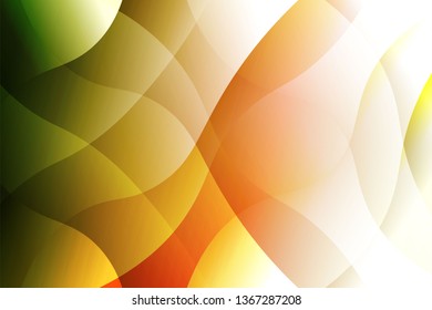 Futuristic Color Geometric Wave Shape. Creative Vector illustration. For club poster design