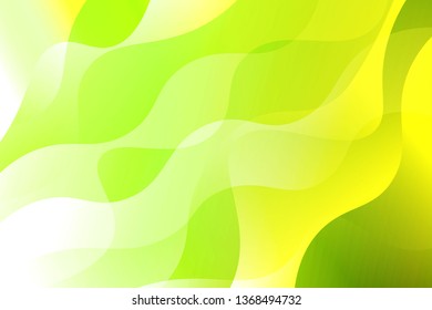 Futuristic Color Geometric Wave Shape. Creative Vector illustration. For club poster design