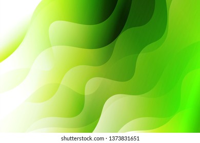 Futuristic Color Geometric Wave Shape. Creative Vector illustration. For club poster design