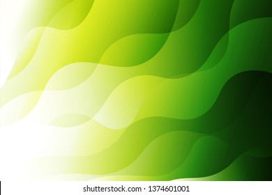 Futuristic Color Geometric Wave Shape. Creative Vector illustration. For club poster design