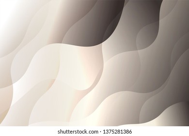 Futuristic Color Geometric Wave Shape. Creative Vector illustration. For club poster design