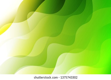 Futuristic Color Geometric Wave Shape. Creative Vector illustration. For club poster design