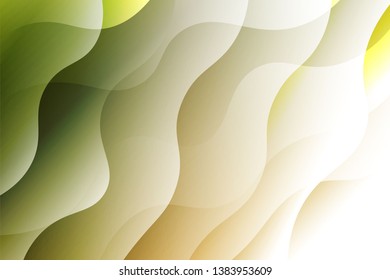 Futuristic Color Geometric Wave Shape. Creative Vector illustration. For cell phone design, print layot