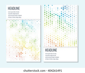 Futuristic colorful design, useful for presentations, advertising and web layouts, flyer, invitation, banner. Background with abstract geometric element.