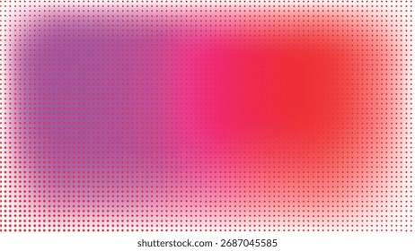 Malla de degradado colorido futurista con puntos de semitono: fondo digital Abstractas moderno para diseño de tecnología, Web y presentación	
