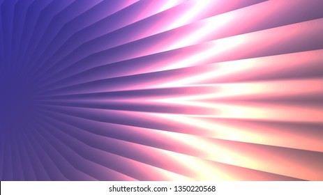 Futuristic colorful layers pattern. Bright vector 16:9 size background.