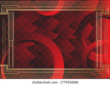 Futuristic colorful retro style background design. Abstract gradient shapes composition. Luxury design posters.